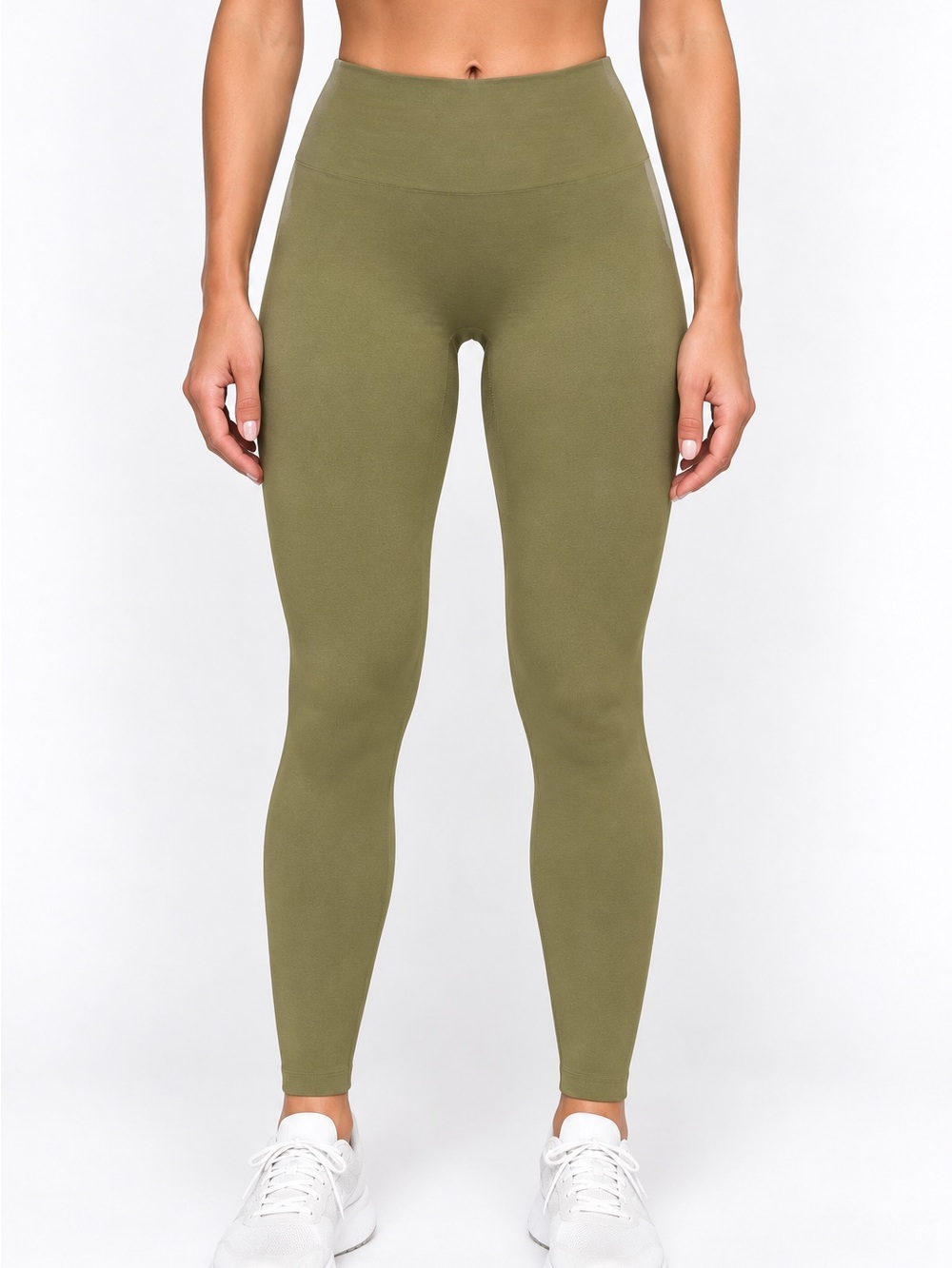 girlfriend collective Olive High-Rise Leggings — Seamless Fit